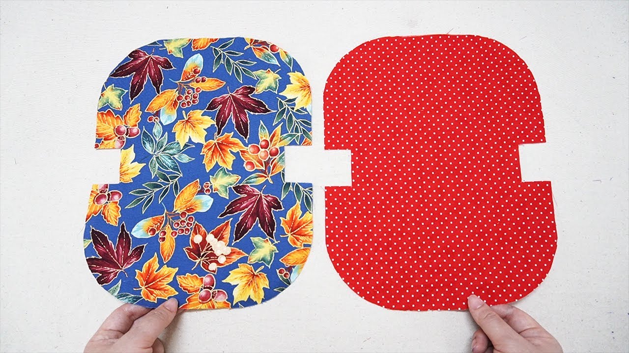 Cute makeup bag sewing ideas 💟 Clamshell Zipper Pouches - YouTube