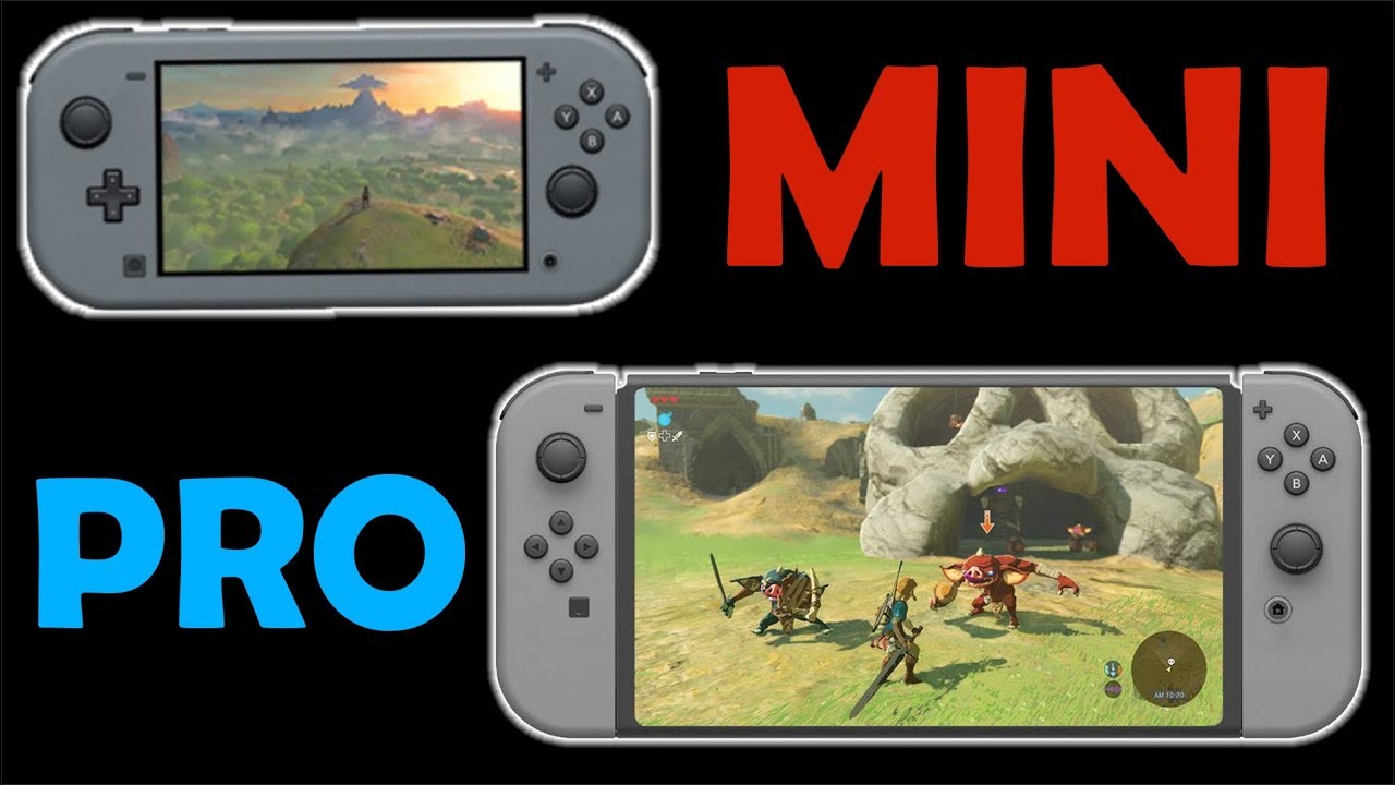 Nintendo Switch Pro Mini WSJ States Nintendo Switch Pro + Mini Arriving THIS YEAR, PS4 Level of ...