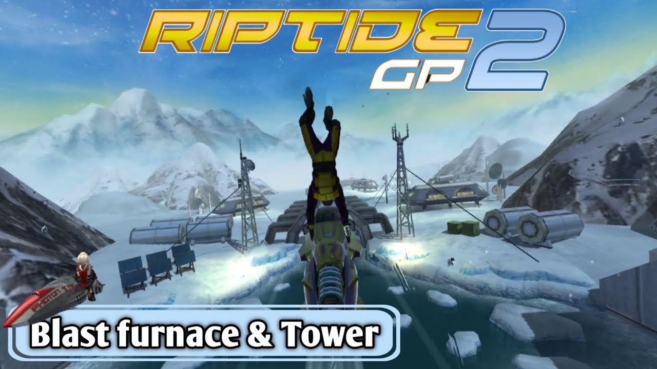 Riptide GP2 // Race 2: Local Circuit // Blast furnace & Tower Defense // 4K Racing