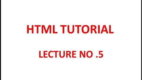 How To Create a Table in Html [ Step by Step] #table html tutorial Lecture 5