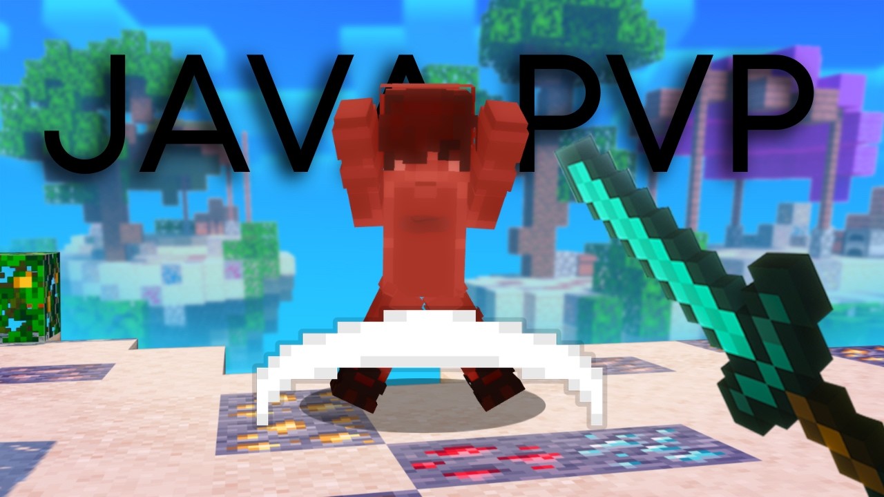 I Tried Java PVP On Bedrock Edition! - YouTube