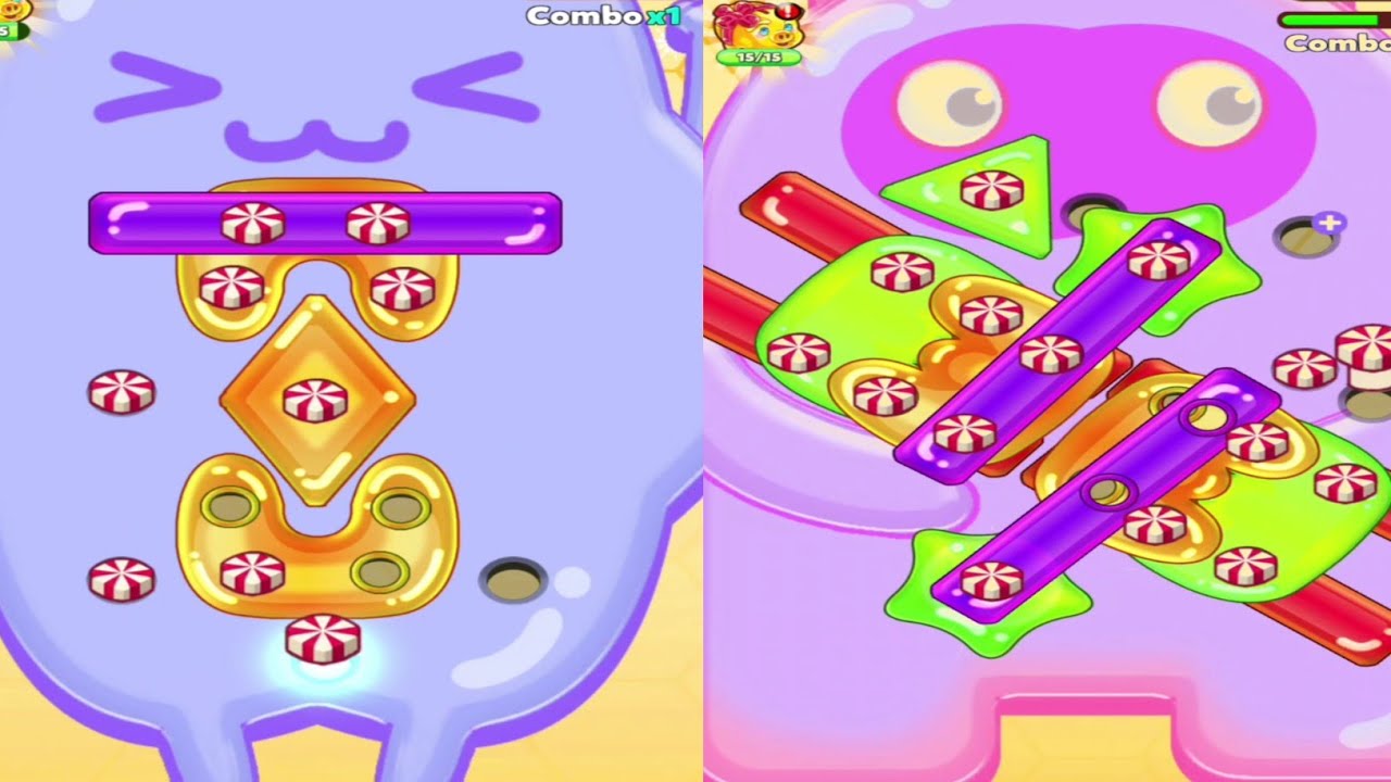 Nuts & BoltsJelly Puzzle Screw Jelly Master Level 120 YouTube