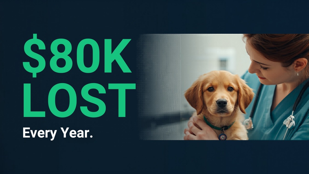 Your vet clinic loses $80K/yr to missed calls — here's the math