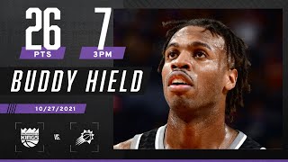 Buddy Hield lights up the Suns for 26 PTS in road W