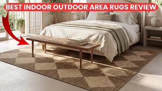 Best Indoor Outdoor Area Rugs Review 2026 🔥 Top Durable & Stylish Rugs for Every Space