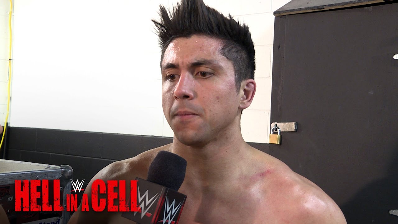 WWE TJ Perkins Spiky Hairstyle