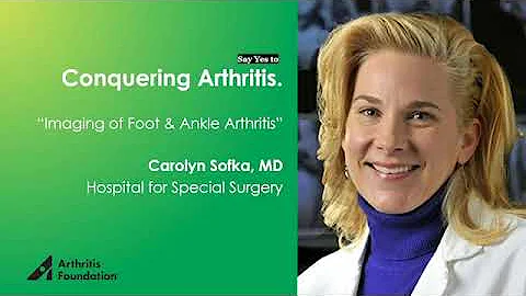 IMAGING OF FOOT & ANKLE with Carolyn Sofka | OACS ...