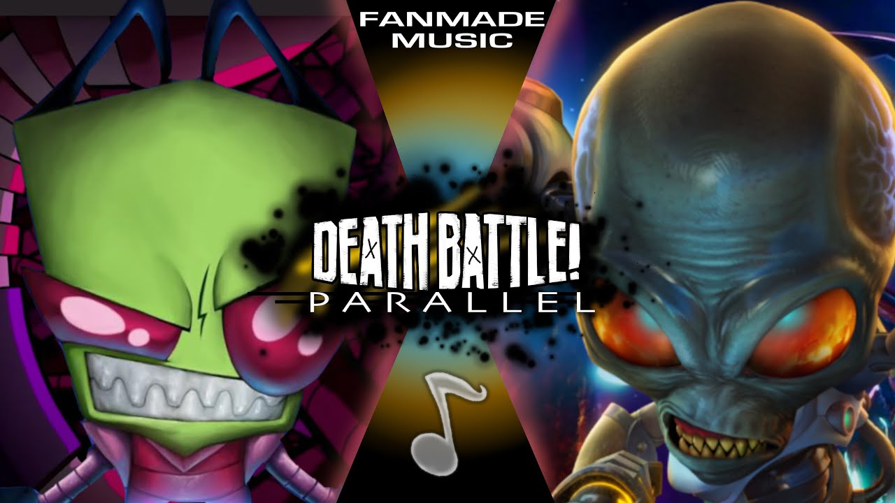 Death Battle Parallel - Base Invaders (Zim vs. Crypto)