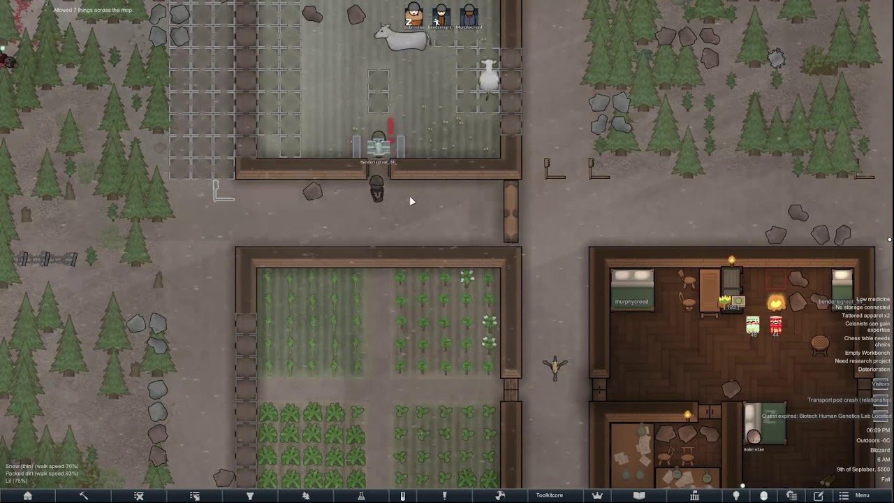 TTK Rimworld, slowly rebuilding the 40K mod list