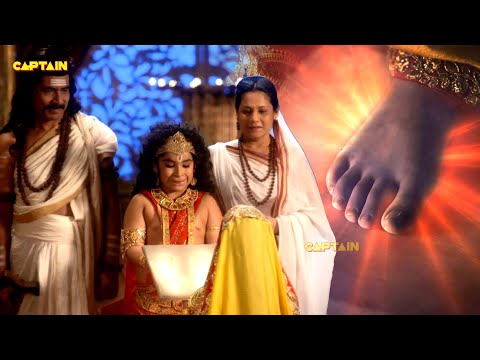 बाल हनुमान जी लाये माता अंजना के लिए श्री राम जी के चरण चिन्ह || Sankatmochan Mahabali Hanuman