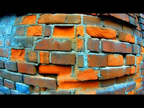 Футаж Кирпичная Стена, Кирпичная Кладка, Кирпичи, Старая Кирпичная Стена, Футаж Кирпичи. Видеофутажи