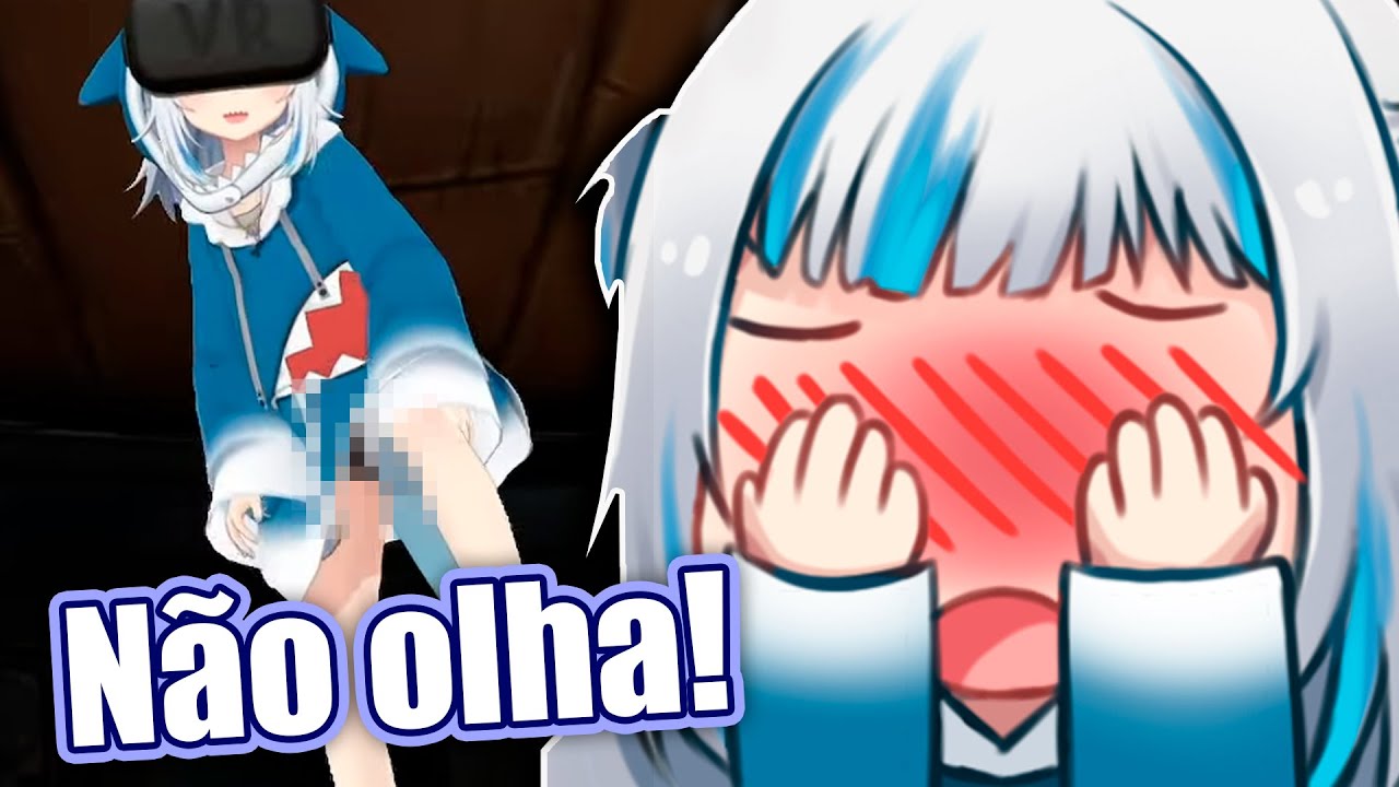 Gura m0stra suas partes de baixo acidentalmente...