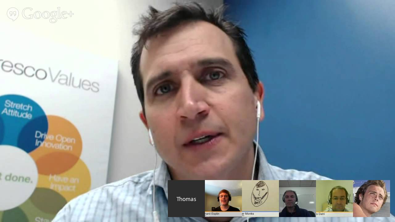 Alfresco Office Hours with Thomas & Richard