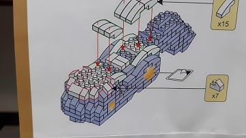 Instruction To Build Nanoblock Unicorn