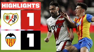 Download Lagu RAYO VALLECANO 1 - 1 VALENCIA CF | RESUMEN LALIGA EA SPORTS MP3