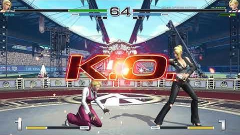 LEVEL 5 Mature VS King KOF XIV BATTLE TUTORIAL The King of Fighters XIV