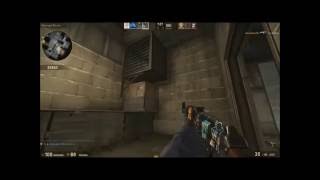 CSGO INSANE AK TRIPPLE SPRAY DOWN SILVER II MATCH ON CACHE