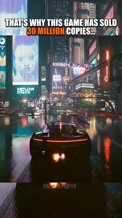 That's why this game has sold 30M copies #shorts #cyberpunk