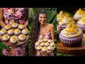 Raw Vegan Mini Cheesecake Desserts 🧁 Orange Lavender Cupcakes 🍊Easy, No-Bake, Healthy & Dairy-free ✨