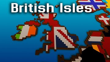 British Isles | Little Scale World Flag Map Tutorial | Part I