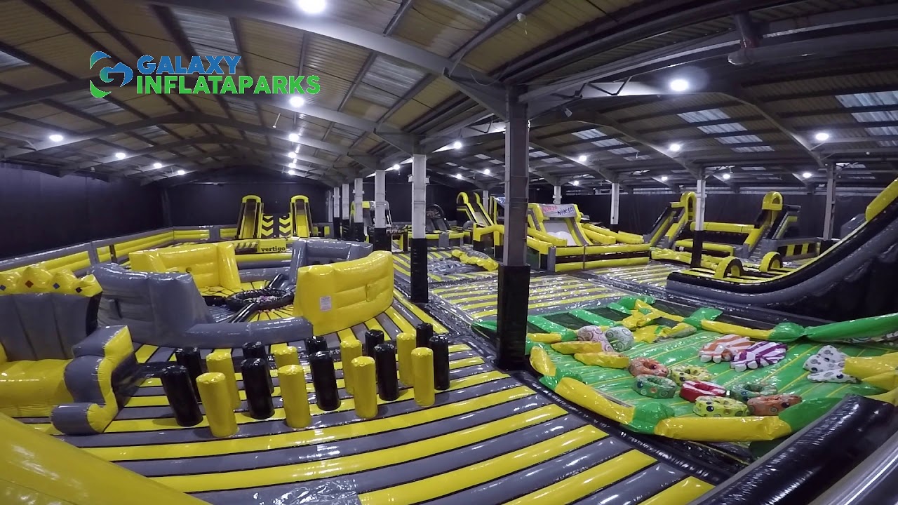 inflatable world We Are Vertigo Time lapse - Galaxy Inflataparks - Inflatable Theme Park