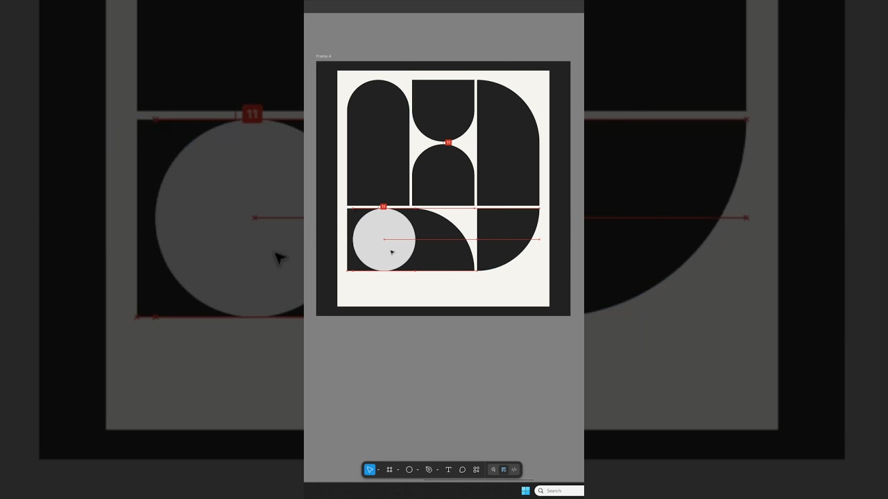 Shape design in Figma 
