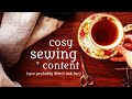 some cosy sewing motivation for you :)