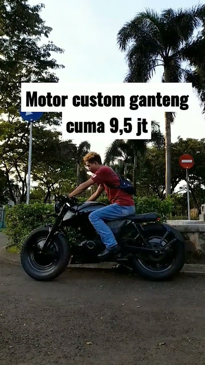 motor custom gagah harga pelajar. #motorcustom #jualmotorcustom #bratstyle #bratcafe #japstyle