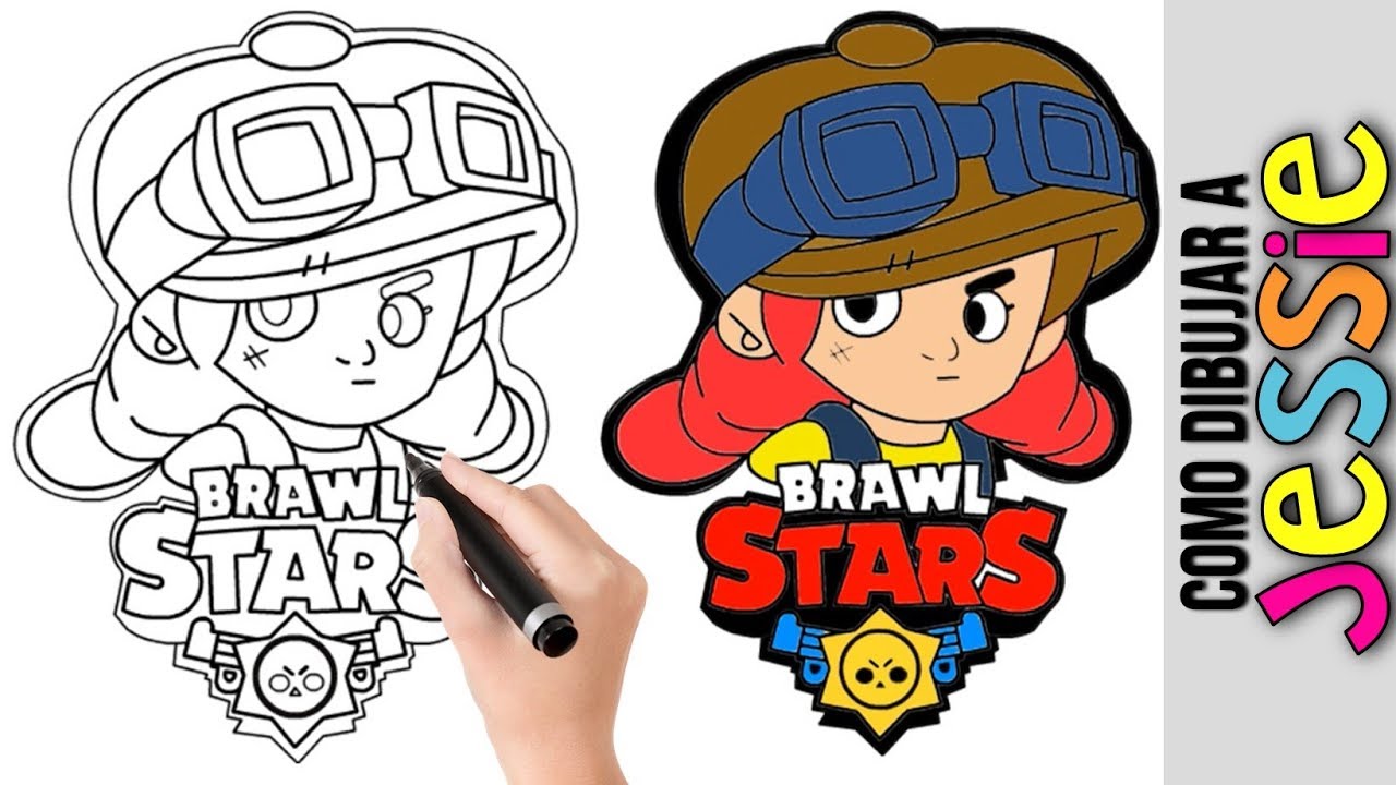 Как нарисовать игру brawl stars