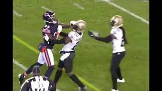 Bears, Saints players trade punches in crazy fight | Javon Wims ejected hitting CJ Gardner-Johnson