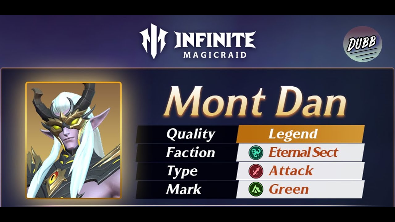 Mont Dan Exclusives New Hero Card