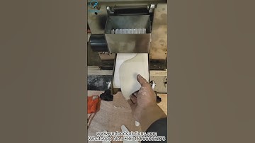 VERFOODSOLUTIONS Dumpling Wrapper Machine Makes Test For Special shaped Dumpling Wwrappers