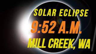 Celebrity Solar Eclipse Shadows Timelapse Near Seattle Wealth