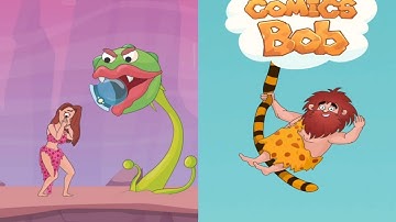 Comics Bob - Funny Caveman Adventure Game - All Levels - Android Gameplay Walkthrough 03