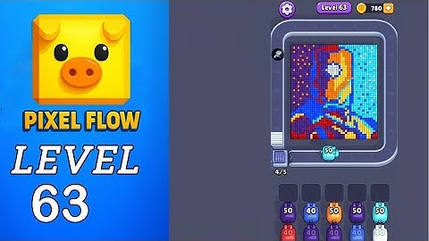 Pixel Flow Level 63 Walkthrough