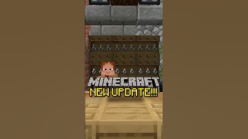 NEW Minecraft Update in 30 Seconds (VERTICAL SLABS!)