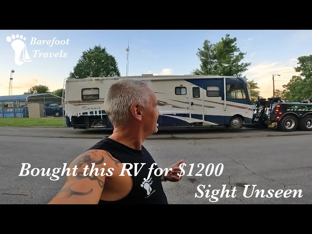 We Bought An RV for $1200 Sight Unseen – RV Restoration  (S4 E18 Barefoot Travels)