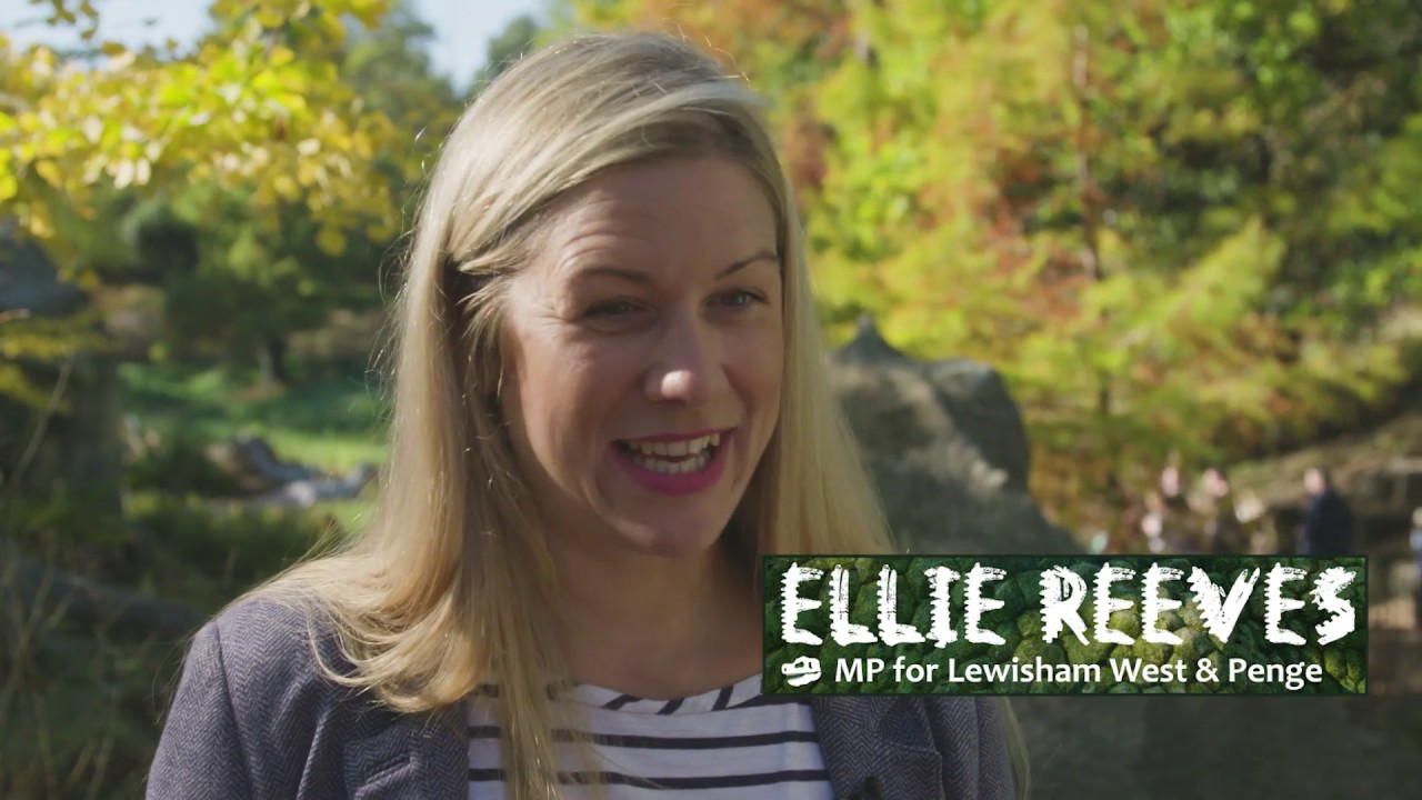 MP Ellie Reeves supports the Dinosaur Bridge Project, Nov2018