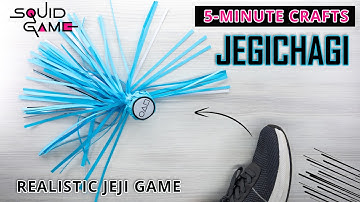 How to Make a Authentic  Squid Game JEGICHAGI in 5 Minutes