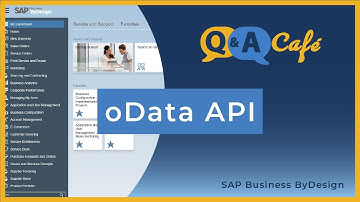 Q&A Cafe: Create Technical Users for oData Service APIs