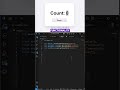 From 0 to Clicks – Easy Counter App Tutorial #Shorts #CounterApp #JavaScript #HTML #CSS #CodingShort