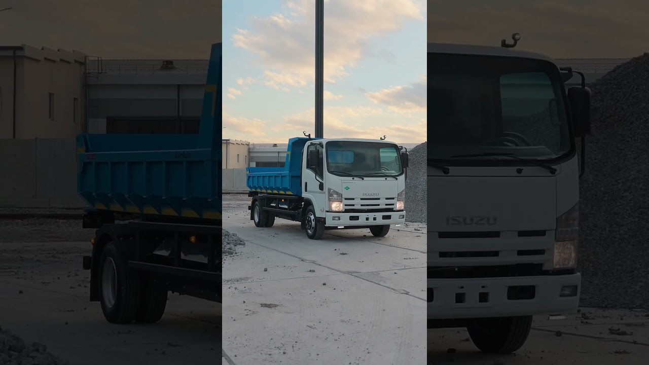 ISUZU o’zi ag’dargich qurilish, logistika va kommunal xizmatlar uchun ishonchli texnikadir 