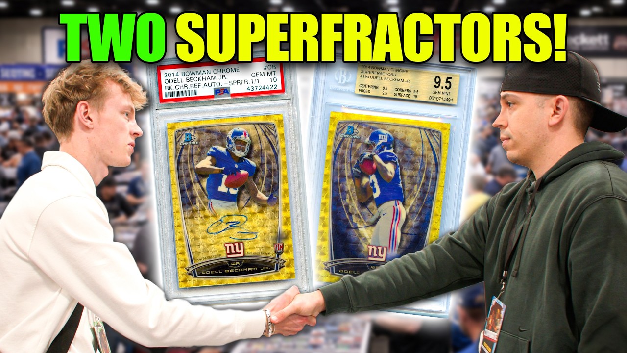 I Bought TWO GRAIL 1/1 SUPERFRACTORS At The West Coast Card Show! 🤯