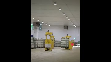 #Job to #Robot: Automatisation Arla Foods Workflow with #Robotic #Forklifts by ek robotics GmbH.