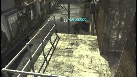 GRANTNOLA - MW3 Game Clip Throwing knife fail.
