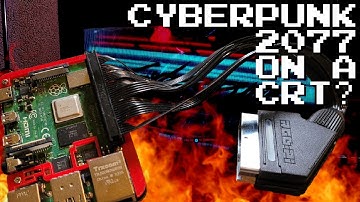 Cyberpunk 2077 on a CRT TV and Why You Shouldn’t: RGB-Pi Review