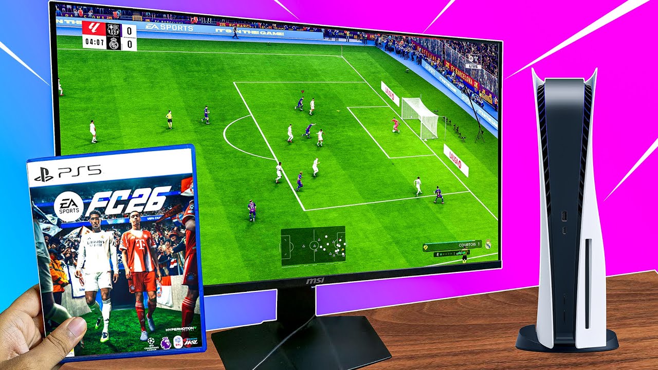 MSI QD-OLED 321UP + PS5 | EA SPORTS FC 26 POV GAMEPLAY