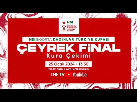 HDI Sigorta Kadınlar Türkiye Kupası Çeyrek Final Kura Çekimi