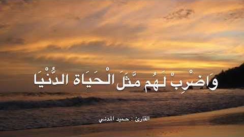 ماتيسر من سورة الكهف - القارئ : حميد المدني