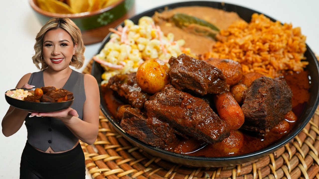 The Best MEXICAN BEEF STEW, so juicy and tender - YouTube